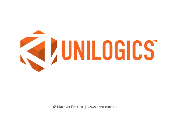 утвержденный клиентом логотип транспортно-логистической фирмы Unilogics